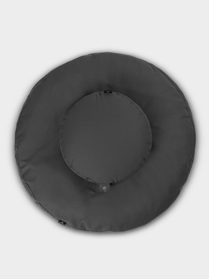 Yoga Studio EU Round Organic Zabuton Meditation Cushion Kit - Zafu - mezetto Shopify Collective Yoga Studio Store
