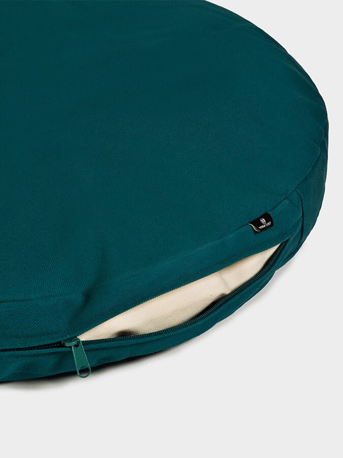 Yoga Studio EU Round Organic Zabuton Meditation Cushion - mezetto Shopify Collective Yoga Studio Store
