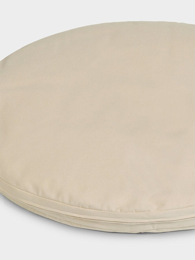 Yoga Studio EU Round Organic Zabuton Meditation Cushion - mezetto Shopify Collective Yoga Studio Store