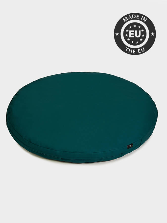Yoga Studio EU Round Organic Zabuton Meditation Cushion - mezetto Shopify Collective Yoga Studio Store