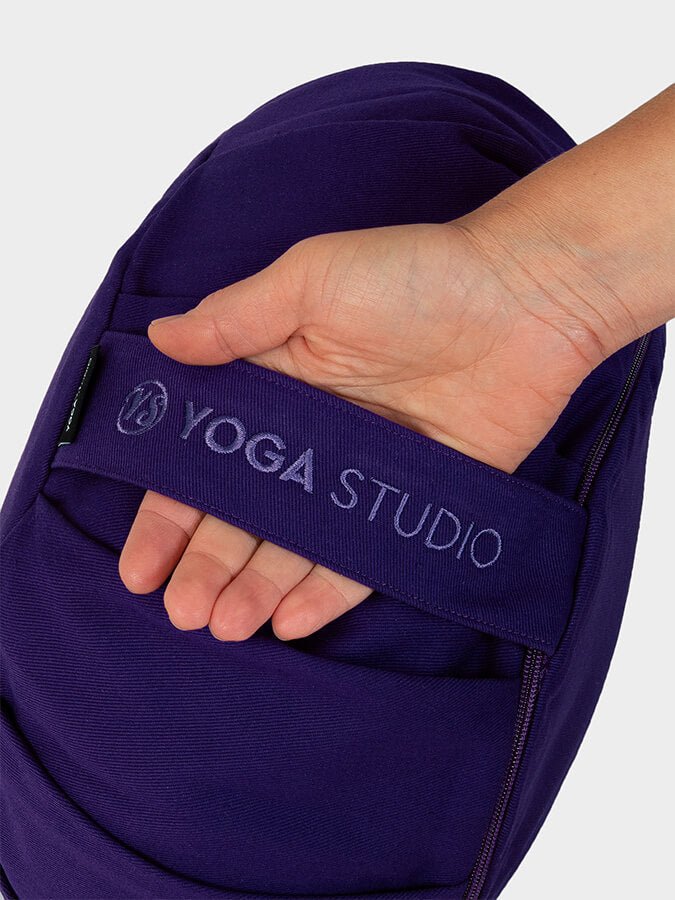 Yoga Studio European Organic Buckwheat Zafu Crescent Cushion - mezetto Shopify Collective Yoga Studio Store