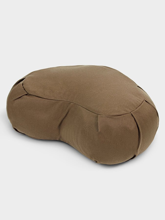 Yoga Studio European Organic Buckwheat Zafu Crescent Cushion - mezetto Shopify Collective Yoga Studio Store