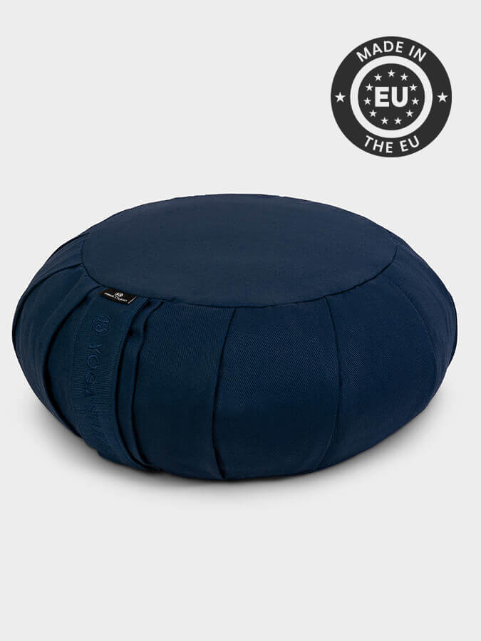 Yoga Studio European Organic Buckwheat Zafu Round Cushion - mezetto Shopify Collective Yoga Studio Store