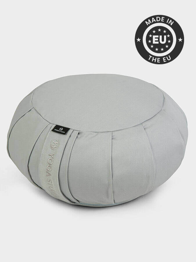 Yoga Studio European Organic Buckwheat Zafu Round Cushion - mezetto Shopify Collective Yoga Studio Store