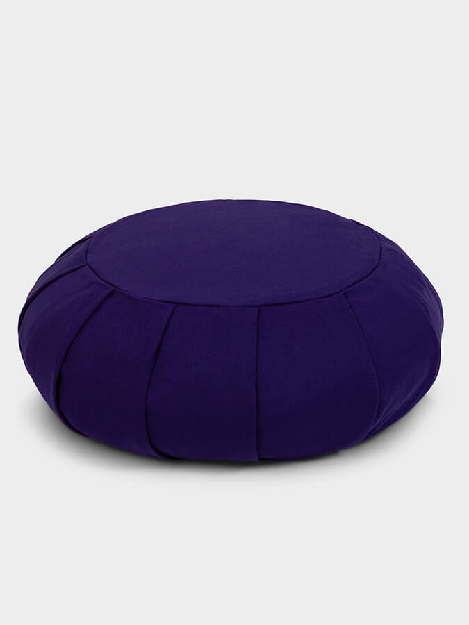 Yoga Studio European Organic Buckwheat Zafu Round Cushion - mezetto Shopify Collective Yoga Studio Store