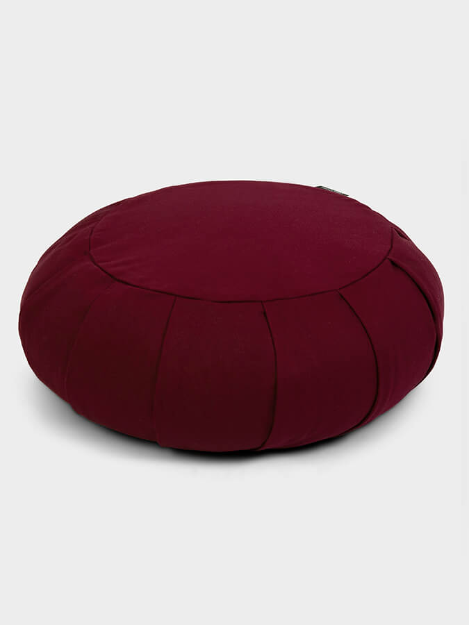 Yoga Studio European Organic Buckwheat Zafu Round Cushion - mezetto Shopify Collective Yoga Studio Store
