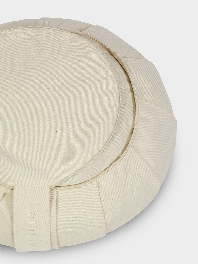 Yoga Studio European Organic Buckwheat Zafu Round Cushion - mezetto Shopify Collective Yoga Studio Store