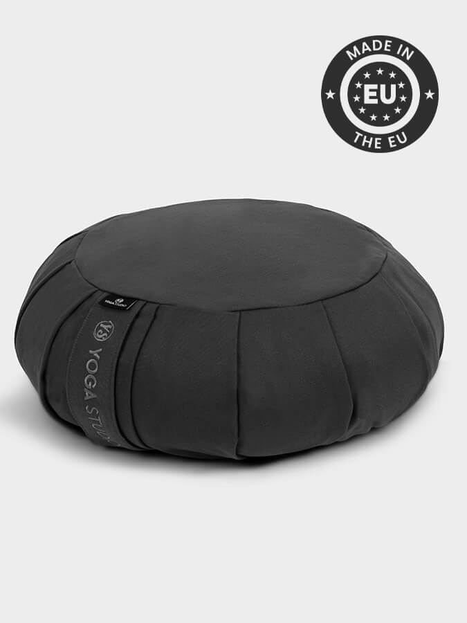 Yoga Studio European Organic Buckwheat Zafu Round Cushion - mezetto Shopify Collective Yoga Studio Store