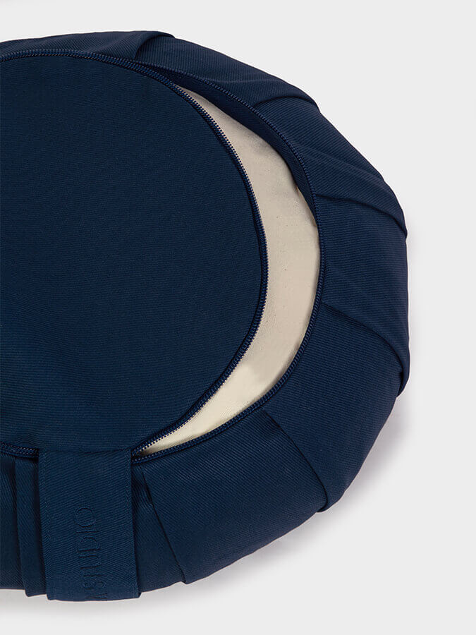 Yoga Studio European Organic Buckwheat Zafu Round Cushion - mezetto Shopify Collective Yoga Studio Store