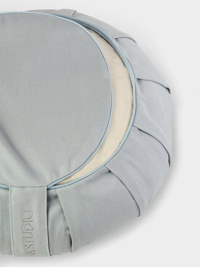 Yoga Studio European Organic Buckwheat Zafu Round Cushion - mezetto Shopify Collective Yoga Studio Store