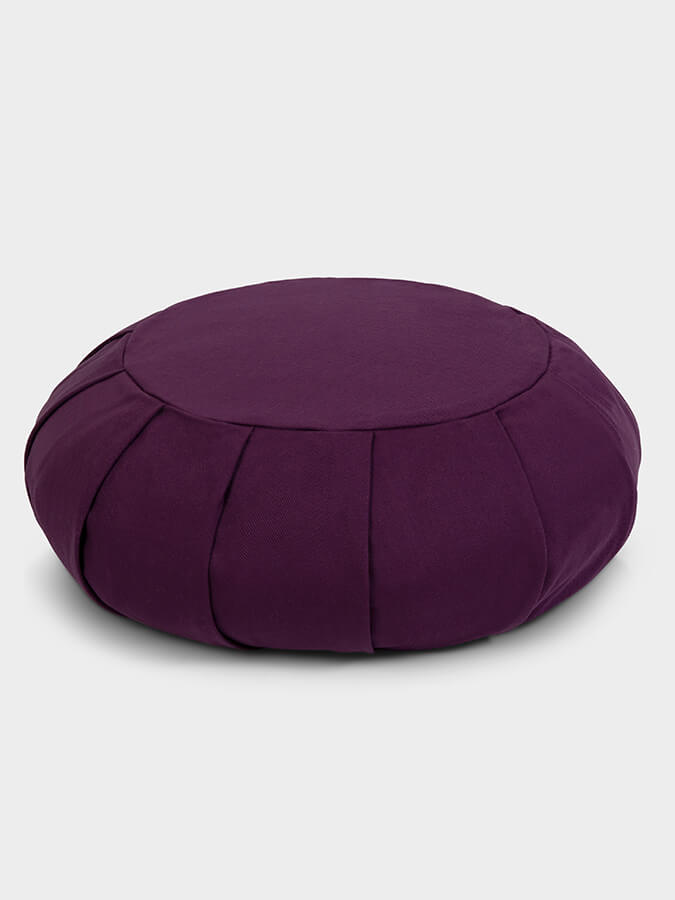Yoga Studio European Organic Buckwheat Zafu Round Cushion - mezetto Shopify Collective Yoga Studio Store