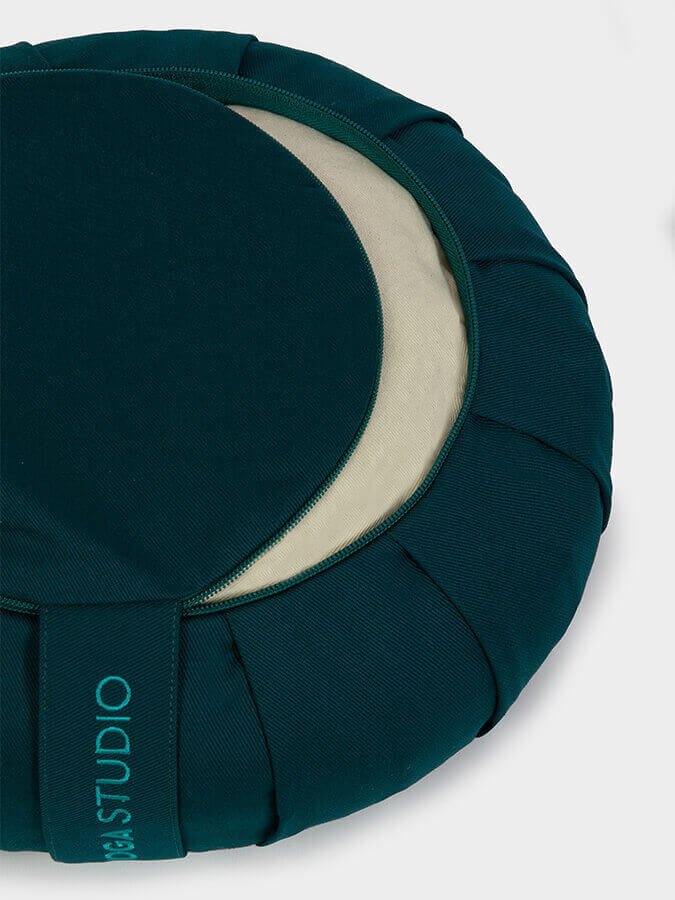 Yoga Studio European Organic Buckwheat Zafu Round Cushion - mezetto Shopify Collective Yoga Studio Store