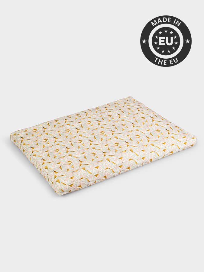 Yoga Studio European Organic Zabuton Meditation Cushion - Abstract Collection - mezetto Shopify Collective Yoga Studio Store
