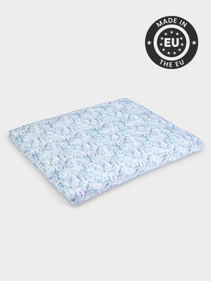 Yoga Studio European Organic Zabuton Meditation Cushion - Abstract Collection - mezetto Shopify Collective Yoga Studio Store
