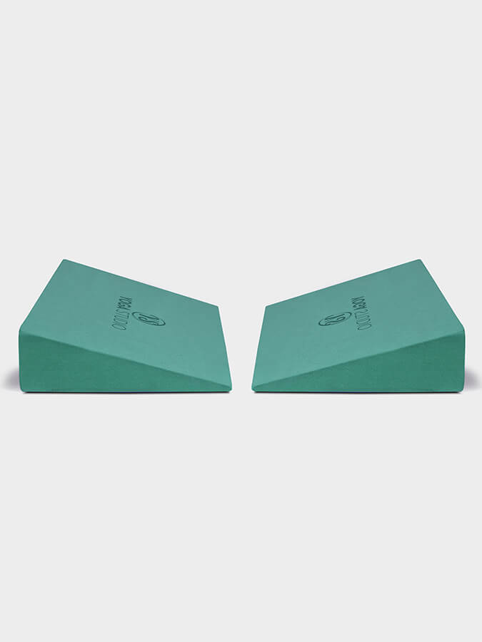 Yoga Studio EVA Foam Wedges Twin Pack Pair - mezetto Shopify Collective Yoga Studio Store