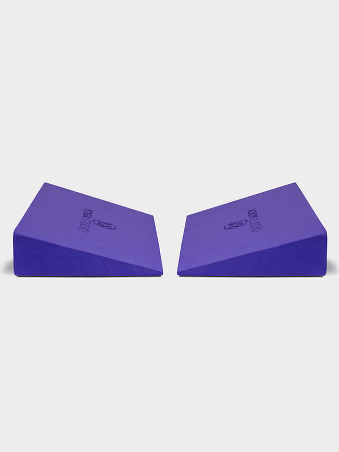 Yoga Studio EVA Foam Wedges Twin Pack Pair - mezetto Shopify Collective Yoga Studio Store