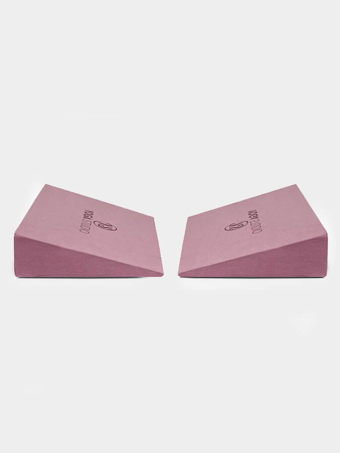 Yoga Studio EVA Foam Wedges Twin Pack Pair - mezetto Shopify Collective Yoga Studio Store