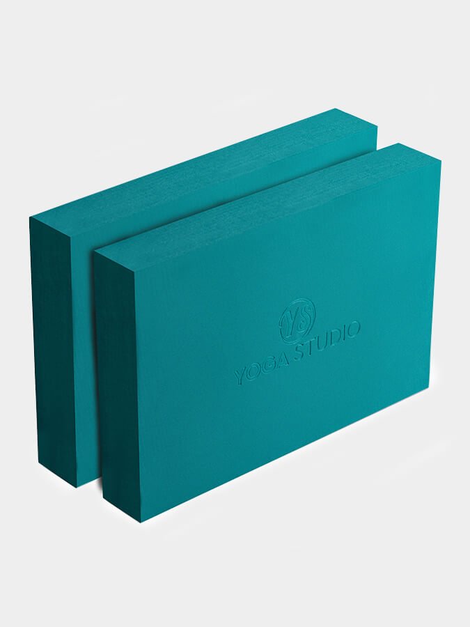 Yoga Studio EVA Yoga Block Twin Pack - mezetto Shopify Collective Yoga Studio Store