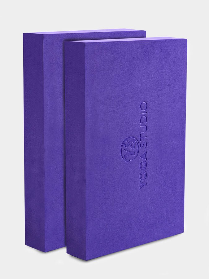 Yoga Studio EVA Yoga Block Twin Pack - mezetto Shopify Collective Yoga Studio Store