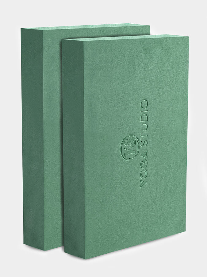 Yoga Studio EVA Yoga Block Twin Pack - mezetto Shopify Collective Yoga Studio Store