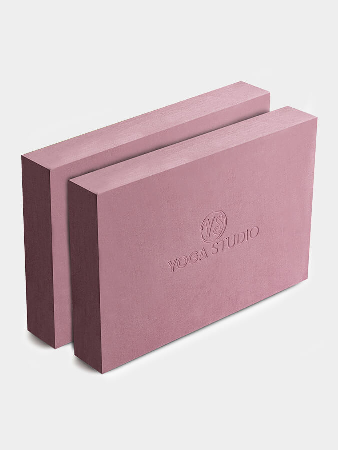 Yoga Studio EVA Yoga Block Twin Pack - mezetto Shopify Collective Yoga Studio Store