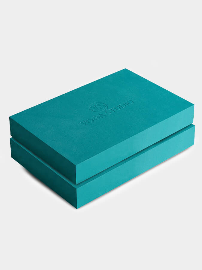 Yoga Studio EVA Yoga Block Twin Pack - mezetto Shopify Collective Yoga Studio Store