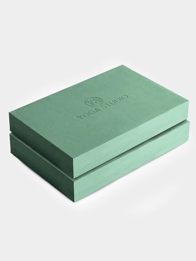 Yoga Studio EVA Yoga Block Twin Pack - mezetto Shopify Collective Yoga Studio Store