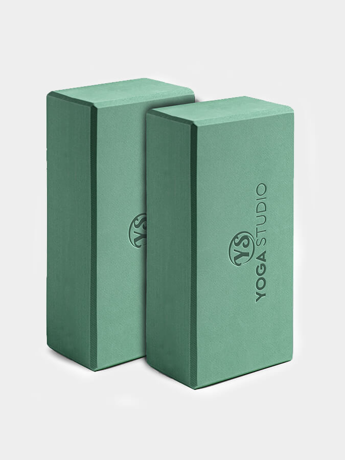 Yoga Studio EVA Yoga Brick Twin Pack - mezetto Shopify Collective Yoga Studio Store