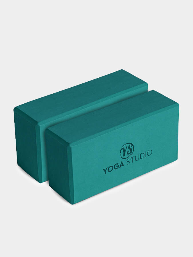 Yoga Studio EVA Yoga Brick Twin Pack - mezetto Shopify Collective Yoga Studio Store