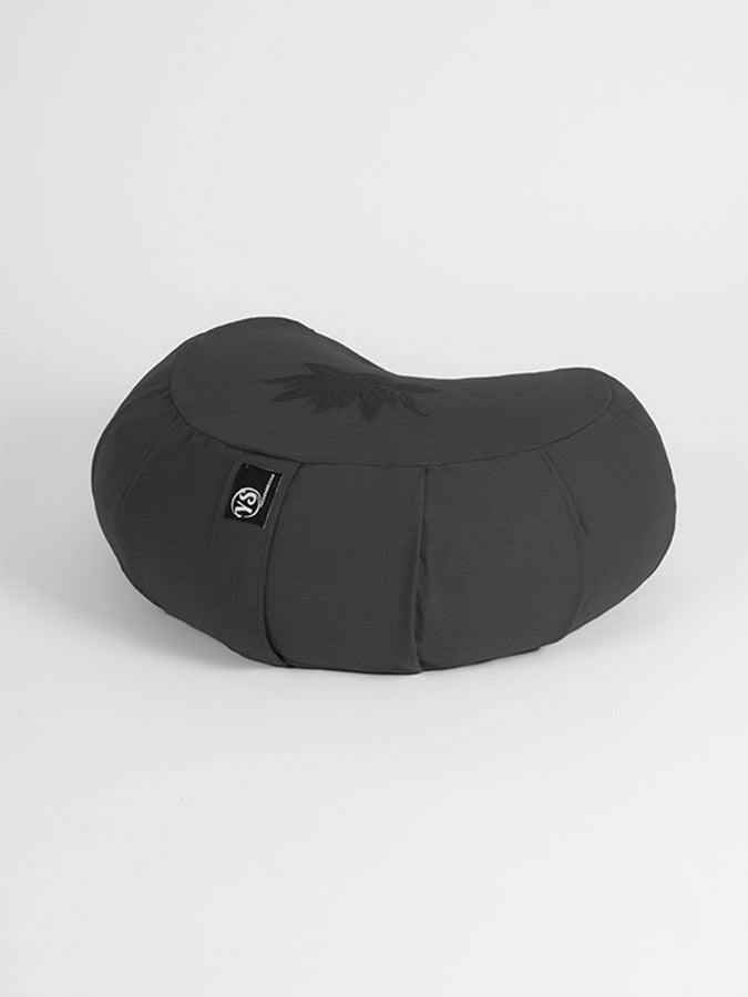 Yoga Studio GOTS Organic Cotton Crescent Lotus Zafu Buckwheat Cushion - mezetto Shopify Collective Yoga Studio Store