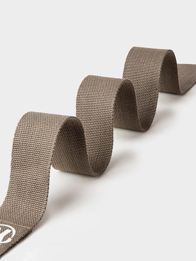 Yoga Studio GOTS Organic Cotton D - Ring 2.5m Yoga Belt Strap - mezetto Shopify Collective Yoga Studio Store
