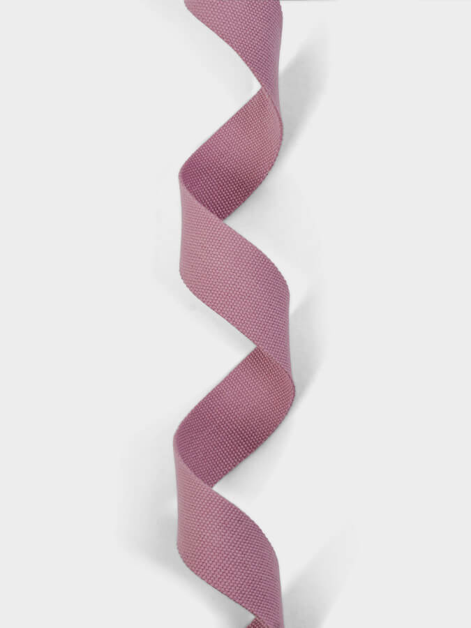 Yoga Studio GOTS Organic Cotton D - Ring 2.5m Yoga Belt Strap - mezetto Shopify Collective Yoga Studio Store