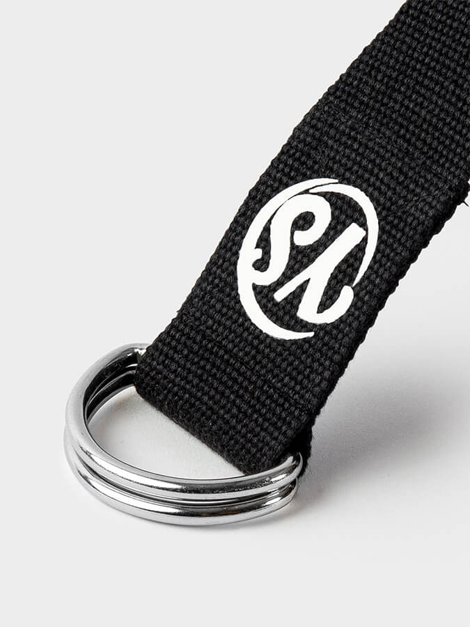 Yoga Studio GOTS Organic Cotton D - Ring 2.5m Yoga Belt Strap - mezetto Shopify Collective Yoga Studio Store