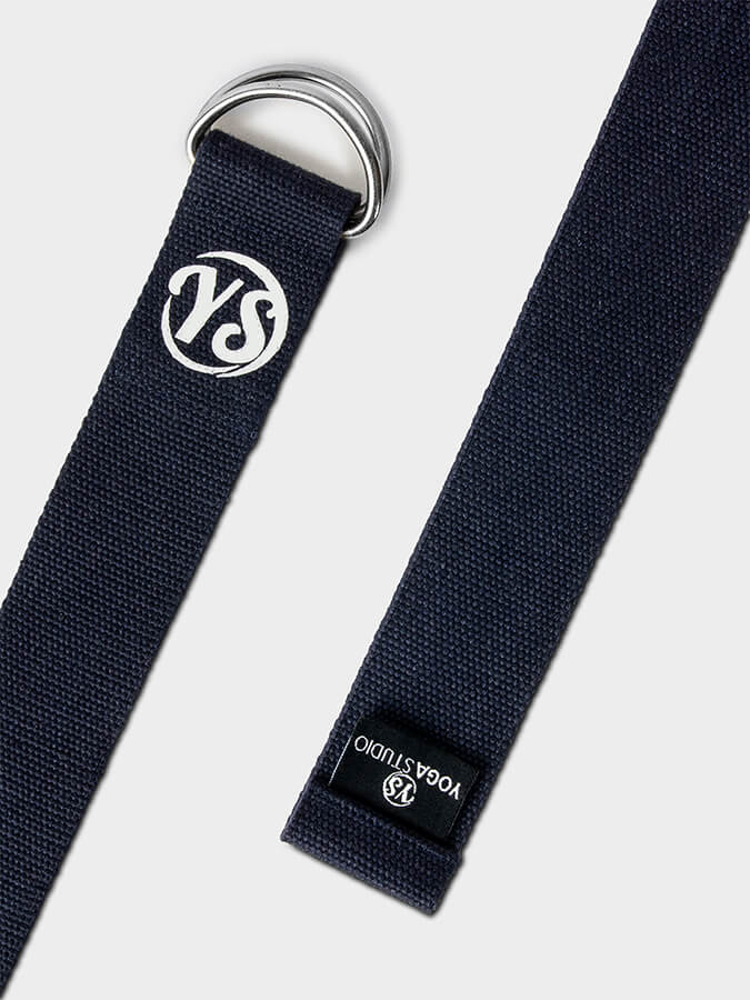 Yoga Studio GOTS Organic Cotton D - Ring 2.5m Yoga Belt Strap - mezetto Shopify Collective Yoga Studio Store