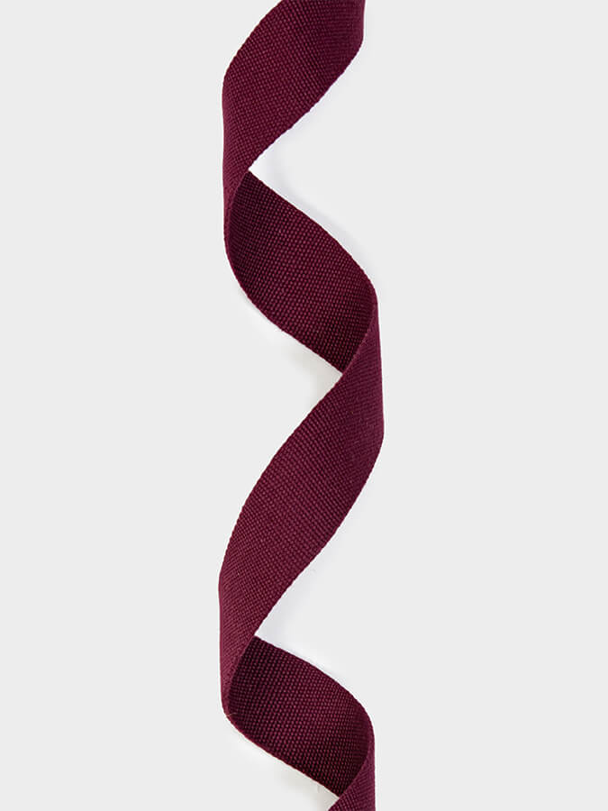 Yoga Studio GOTS Organic Cotton D - Ring 2.5m Yoga Belt Strap - mezetto Shopify Collective Yoga Studio Store