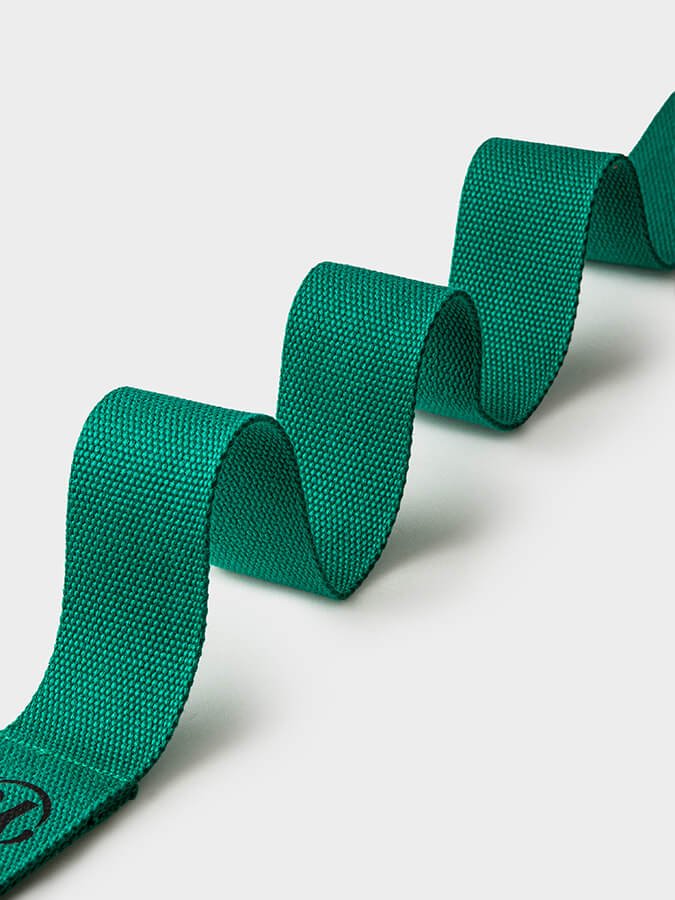 Yoga Studio GOTS Organic Cotton D - Ring 2.5m Yoga Belt Strap - mezetto Shopify Collective Yoga Studio Store