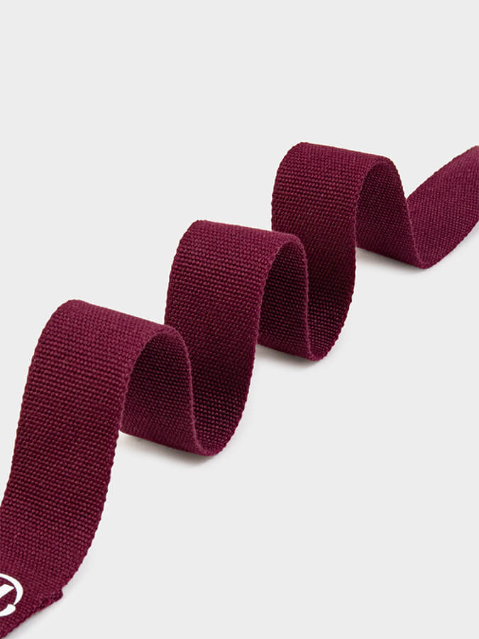 Yoga Studio GOTS Organic Cotton D - Ring 2.5m Yoga Belt Strap - mezetto Shopify Collective Yoga Studio Store