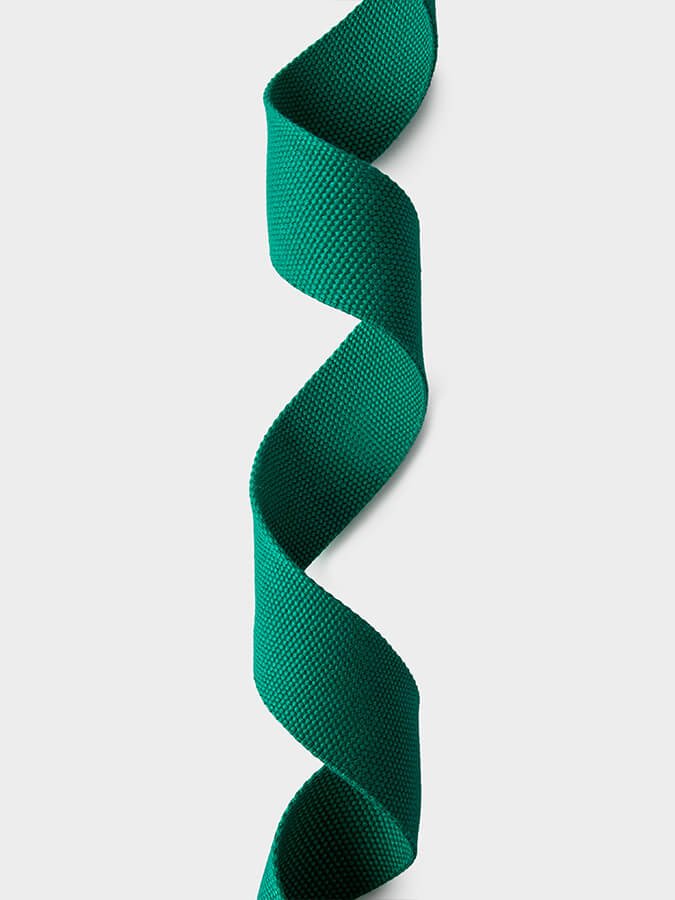 Yoga Studio GOTS Organic Cotton D - Ring 2.5m Yoga Belt Strap - mezetto Shopify Collective Yoga Studio Store