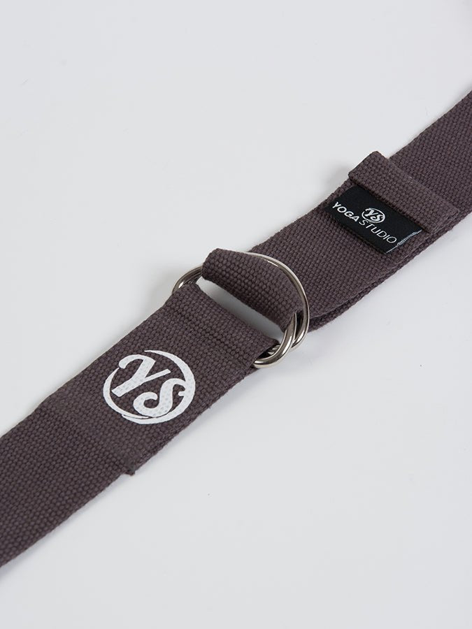 Yoga Studio GOTS Organic Cotton D - Ring 2.5m Yoga Belt Strap - mezetto Shopify Collective Yoga Studio Store