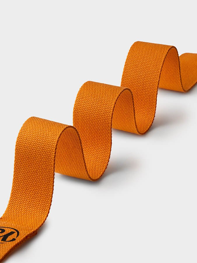 Yoga Studio GOTS Organic Cotton D - Ring 2.5m Yoga Belt Strap - mezetto Shopify Collective Yoga Studio Store
