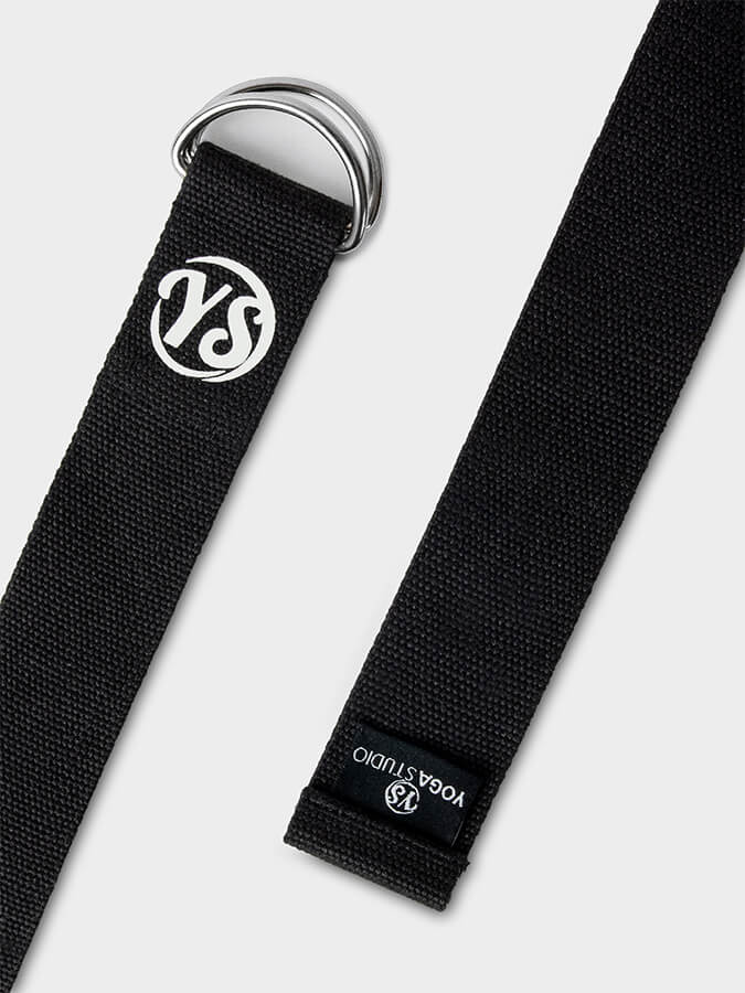 Yoga Studio GOTS Organic Cotton D - Ring 2.5m Yoga Belt Strap - mezetto Shopify Collective Yoga Studio Store