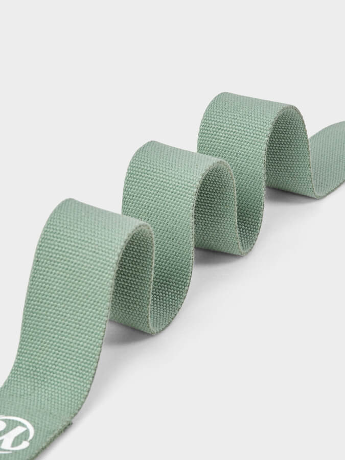 Yoga Studio GOTS Organic Cotton D - Ring 2.5m Yoga Belt Strap - mezetto Shopify Collective Yoga Studio Store