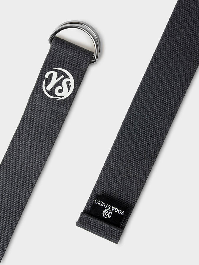 Yoga Studio GOTS Organic Cotton D - Ring 2.5m Yoga Belt Strap - mezetto Shopify Collective Yoga Studio Store