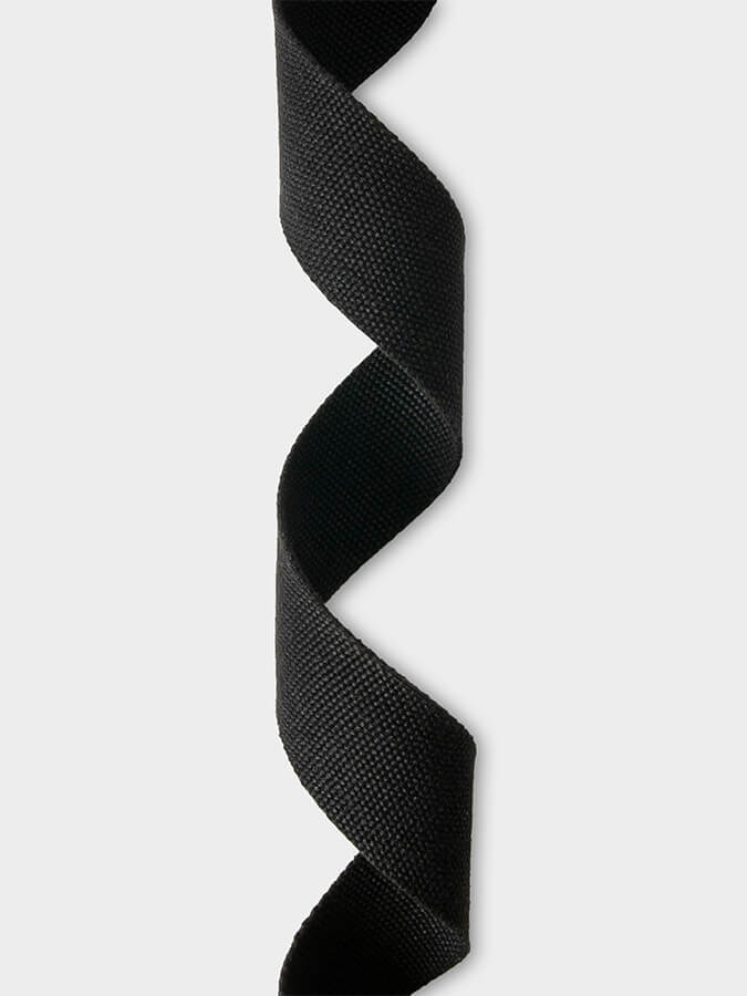 Yoga Studio GOTS Organic Cotton D - Ring 2.5m Yoga Belt Strap - mezetto Shopify Collective Yoga Studio Store