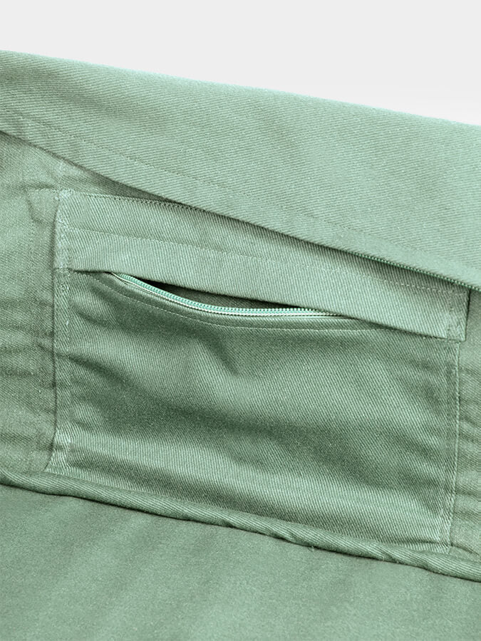 Yoga Studio GOTS Organic Cotton Equipment Kit Bag - mezetto Shopify Collective Yoga Studio Store