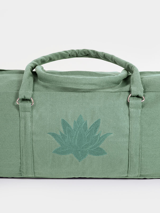 Yoga Studio GOTS Organic Cotton Equipment Kit Bag - mezetto Shopify Collective Yoga Studio Store