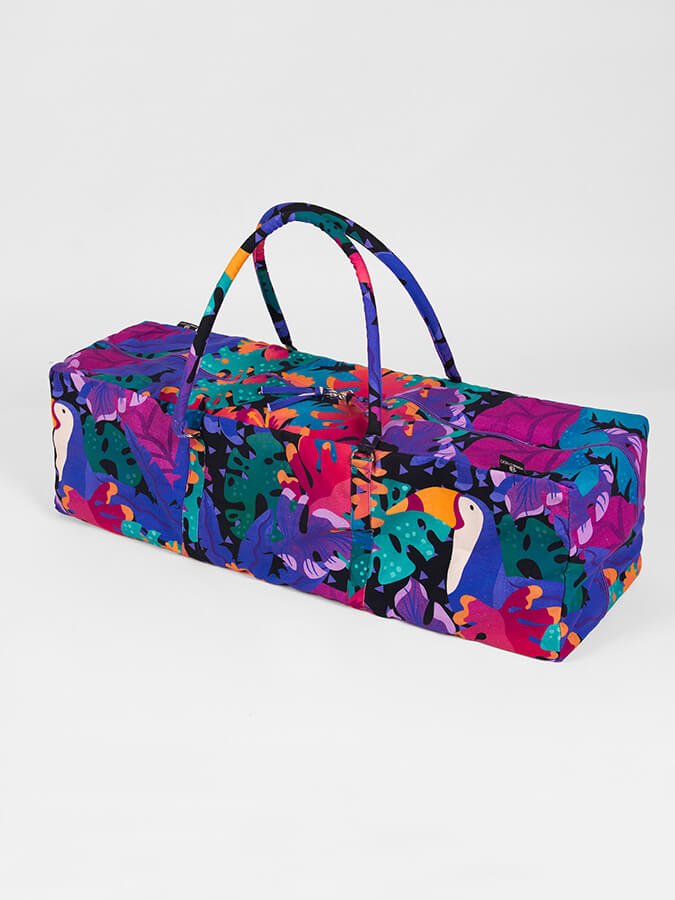 Yoga Studio GOTS Organic Cotton Equipment Kit Bag - mezetto Shopify Collective Yoga Studio Store