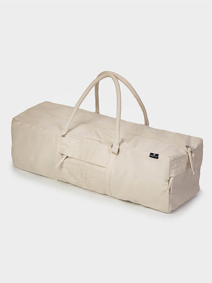 Yoga Studio GOTS Organic Cotton Equipment Kit Bag - mezetto Shopify Collective Yoga Studio Store