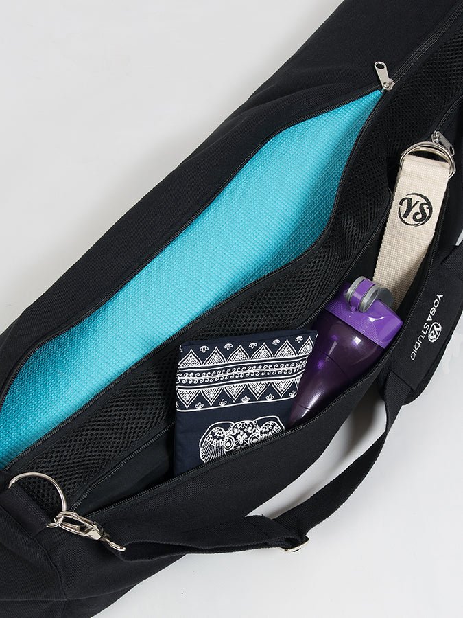Yoga Studio GOTS Organic Cotton Get Ready Yoga Bag - mezetto Shopify Collective Yoga Studio Store