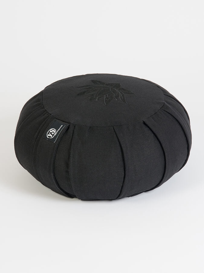 Yoga Studio GOTS Organic Cotton Round Lotus Zafu Buckwheat Cushion - mezetto Shopify Collective Yoga Studio Store